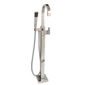 Newport Brass Exposed Tub and Hand Shower Set, Polished Chrome, Floor 2040-4261/26